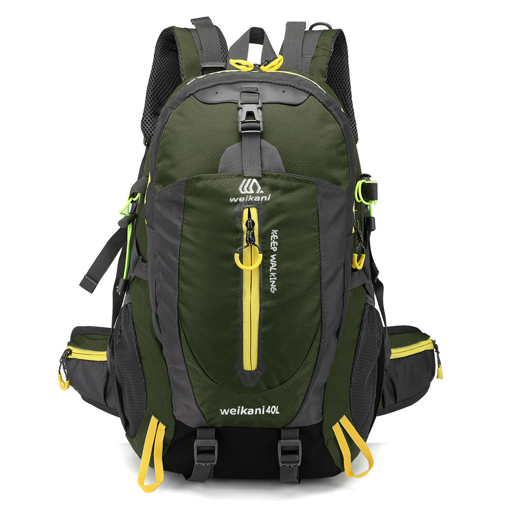 40L Hiking Backpack – Lightweight Nylon Outdoor Pack for Men & Women
