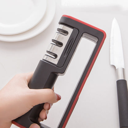 3-Stage Knife Sharpener – Professional Diamond & Ceramic Sharpening Tool for Kitchen Knives