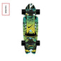 Fishtail Maple Skateboard — 21 Graphic Designs, 28" Deck
