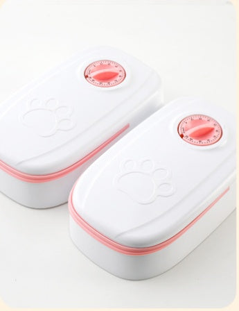 Gravity Pet Feeder & Water Dispenser — Single & Double Bowl