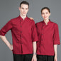 Breathable Short-Sleeve Chef Top – Moisture-Wicking Kitchen Uniform for Summer