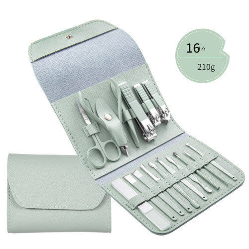 Stainless Steel Nail Care & Manicure Set — 7 to 20 Pieces