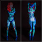 3D Digital Print Cosplay Jumpsuit – Long Sleeve Unisex Halloween Bodysuit