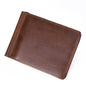 Men’s Slim Minimalist Wallet – Vintage Style Bifold PU Leather Card Holder