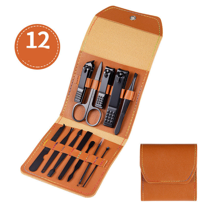 Stainless Steel Nail Care & Manicure Set — 7 to 20 Pieces