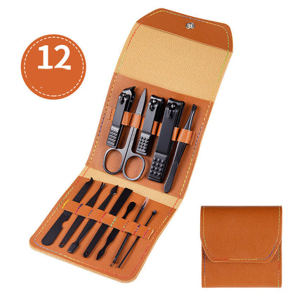 Stainless Steel Nail Care & Manicure Set — 7 to 20 Pieces
