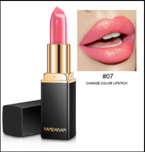 Metallic Color-Changing Lipstick — Pearlescent Gilt Finish