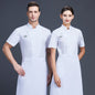 Professional Chef Coat – Moisture-Wicking Polyester Kitchen Uniform | Black, White, Blue