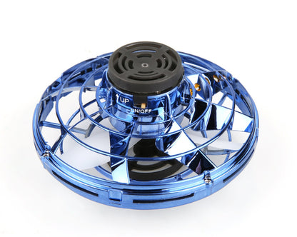 LED Fingertip Gyro Spinner Toy – Flying UFO Drone for Kids