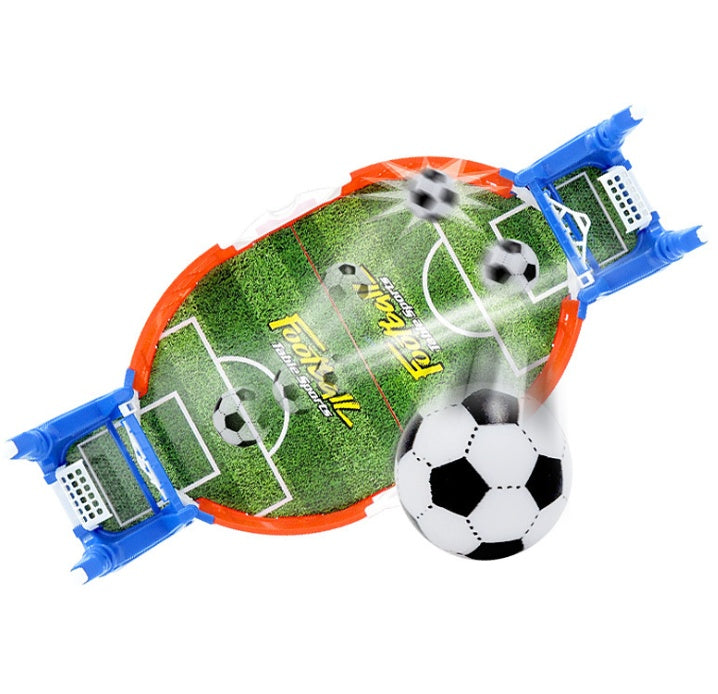 Mini Tabletop Soccer Game Set – Portable 2-Player Football Board Game with 2 Balls