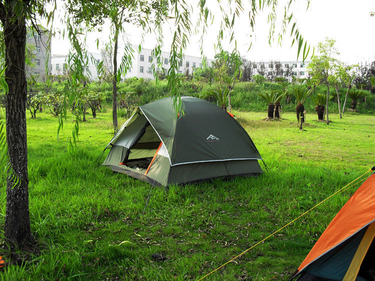 Waterproof Camping Tent – 3000mm Rated, Blue & Green