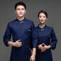 Long Sleeve Chef Jacket – Warm & Professional Kitchen Uniform for Men
