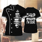 Men’s Chef Graphic T-Shirt – Quick-Dry Breathable Kitchen & Casual Tee
