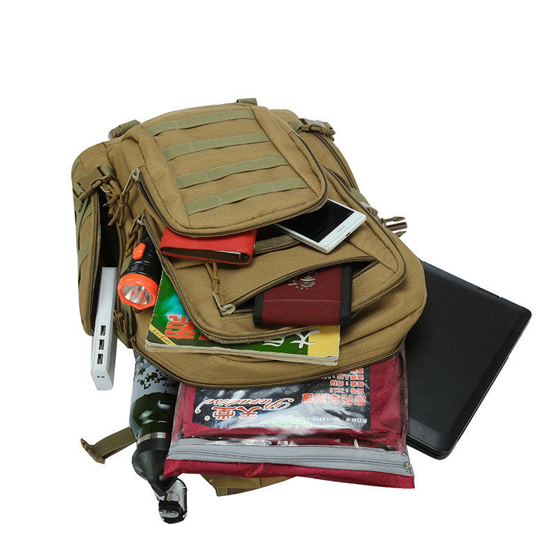 Men's Heavy-Duty Hiking Backpack – 55L Outdoor Camping & Travel Bag