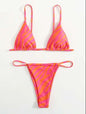 Women's Solid Color Bikini Set | Two-Piece Swimsuit | 7 Colors