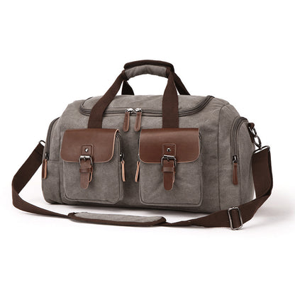 Canvas Travel Duffel Bag – 20–35L Weekend Bag for Gym, Travel & Outdoor Adventures