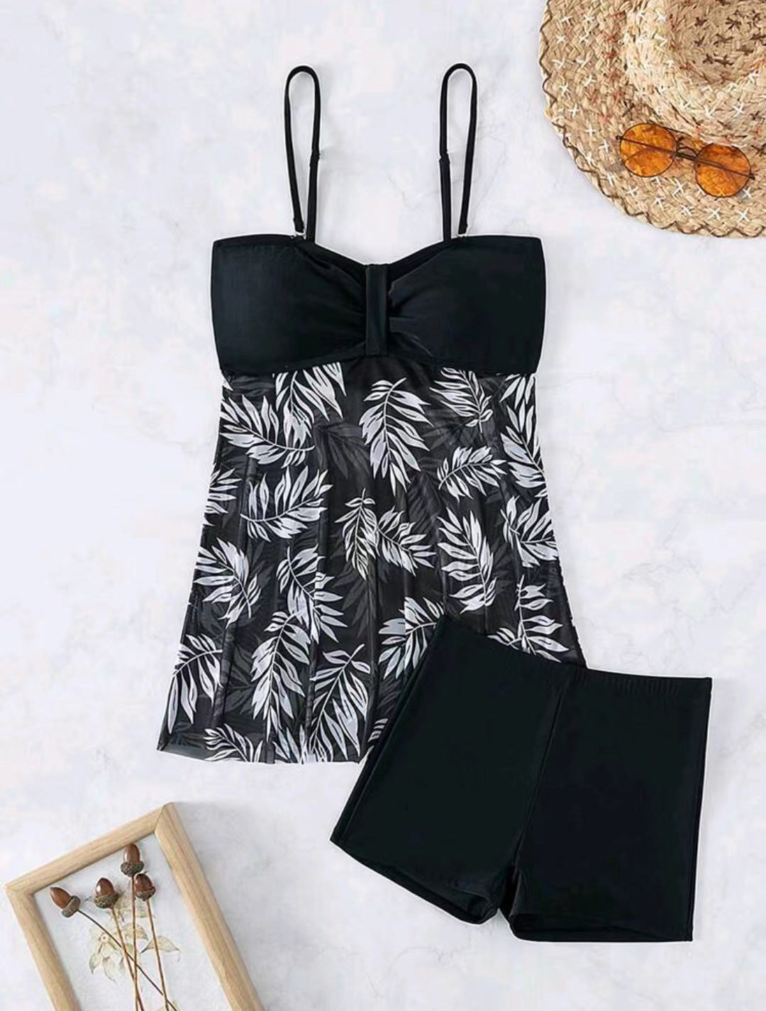 Women's High-Waist Mesh Bikini Set | Two-Piece Swimsuit