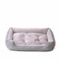 Cozy Pet Bed – Soft Dog & Cat Mattress with Patterned Cover, 6 Sizes
