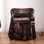 Genuine Leather Waist Bag – Men’s Cowhide Fanny Pack in Multiple Leather Finishes