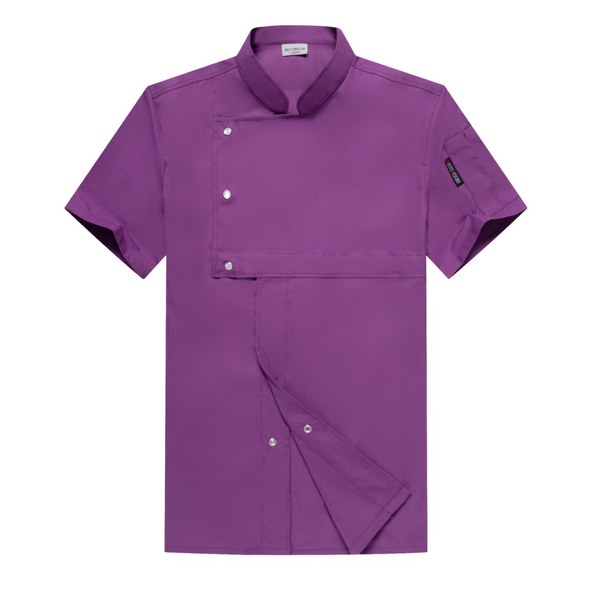 Premium Short-Sleeve Chef Uniform – Moisture-Wicking Professional Kitchen Coat