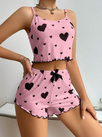 Women's Sleeveless Pajama Set – Shorts & Tank Top, S–XXXL