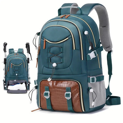 Large Hiking Backpack – Oxford Cloth Outdoor Pack for Mountaineering, Gym & Travel