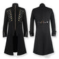 Medieval Gothic Mid-Length Coat – Unisex Cosplay & Role-Play Costume Jacket