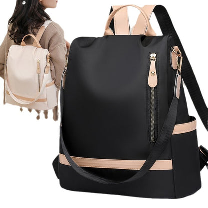 Large Capacity Waterproof Nylon Backpack – 3 Colors