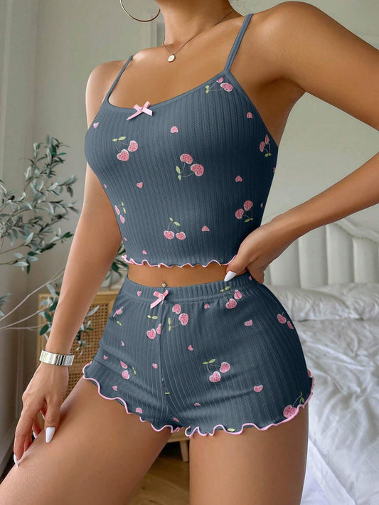 Women's Sleeveless Pajama Set – Shorts & Tank Top, S–XXXL