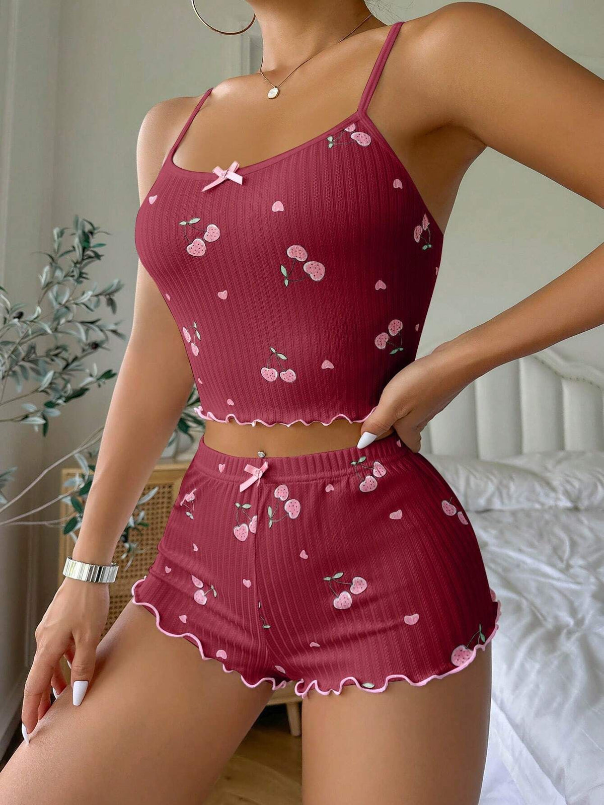 Women's Sleeveless Pajama Set – Shorts & Tank Top, S–XXXL