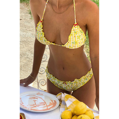 Fashion Print Bikini Set — 2 Colors, S–L