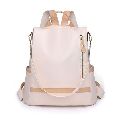 Large Capacity Waterproof Nylon Backpack – 3 Colors