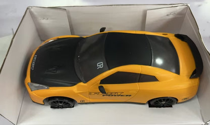 1:24 Scale RC Drift Car – 4WD Remote Control Racing Car with LED Lights & Traffic Cones