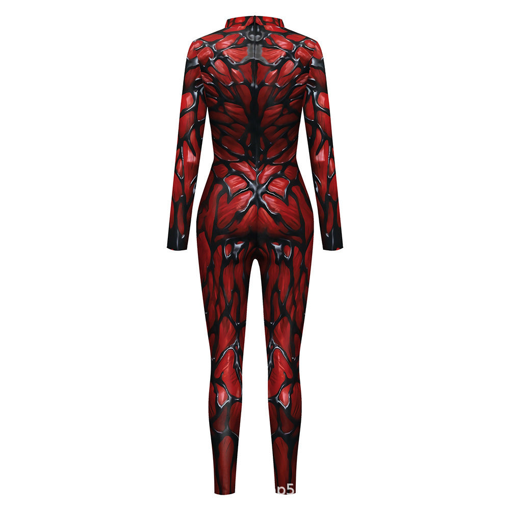 Men's Cosplay Bodysuit Jumpsuit – Stretchy Spandex One-Piece Anime Costume
