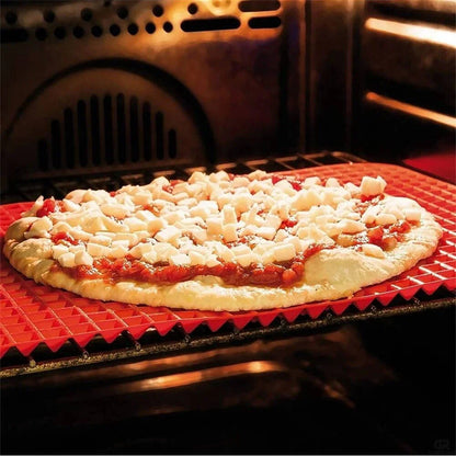 Non-Stick Silicone Pyramid Baking Mat – Heat-Resistant Oven, BBQ & Microwave Cooking Mat