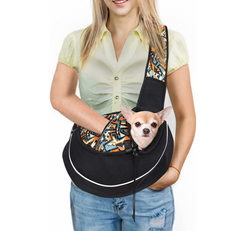 Breathable Pet Carrier Bag — Oxford, 5 Colors, S & M