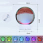 3D Quicksand Table Lamp – Touch Control, USB, Glass Shade, 4 Colors