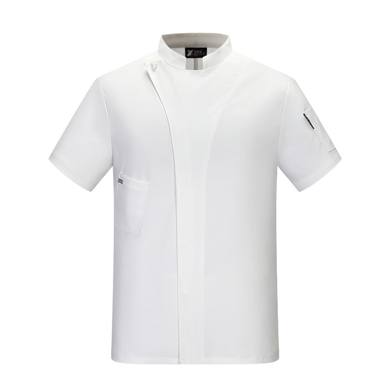 Breathable Mesh Chef Jacket – Lightweight Kitchen Coat for Men & Women | 3 Colors