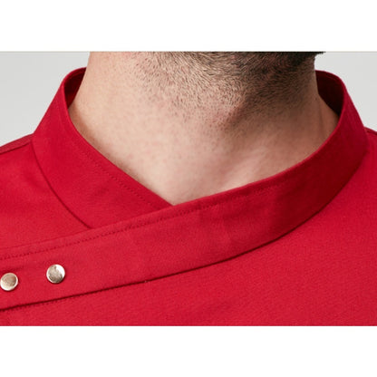 Men's Long-Sleeve Chef Coat – Anti-Oil Stretch Kitchen Uniform
