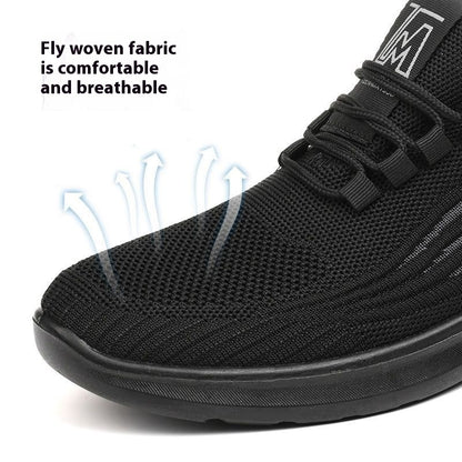 Men's Non-Slip Chef Shoes – Breathable Skull Pattern Kitchen & Casual Footwear