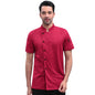 Men's Short Sleeve Chef Top – Lightweight Kitchen Work Shirt | 4 Colors