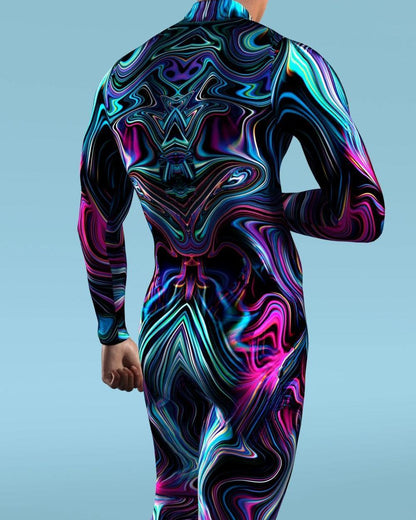 3D Digital Print Cosplay Jumpsuit – Anime & Street Style One-Piece Costume