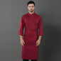 Men's & Women's Long-Sleeve Chef Coat – Restaurant & Catering Kitchen Uniform