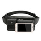 PU Leather Chest Bag – Men’s Waist Bag & Fanny Pack for Travel & Outdoors