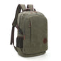Washed Canvas Backpack – Retro Unisex Anti-Theft Travel & Street Bag