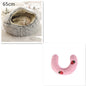 Round Plush Pet Bed — Warm Winter Bed for Cats & Dogs
