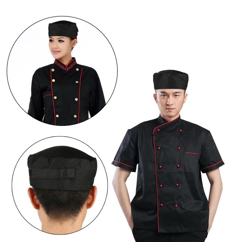 Chef Hat – Flat Top Brimless Kitchen Cap for Men & Women | One Size