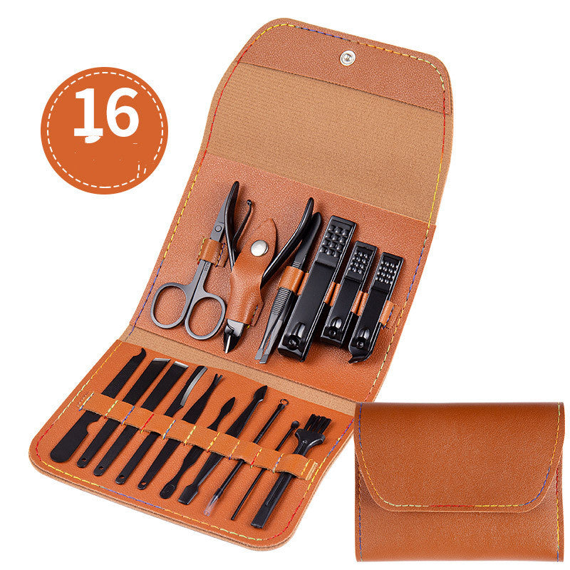 Stainless Steel Nail Care & Manicure Set — 7 to 20 Pieces