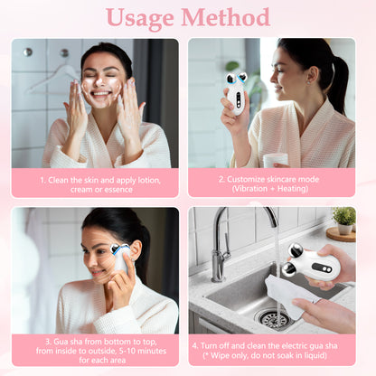 Anti-Aging Wrinkles Microcurrent Facial Device, Boost Skin Care Products Absorption
