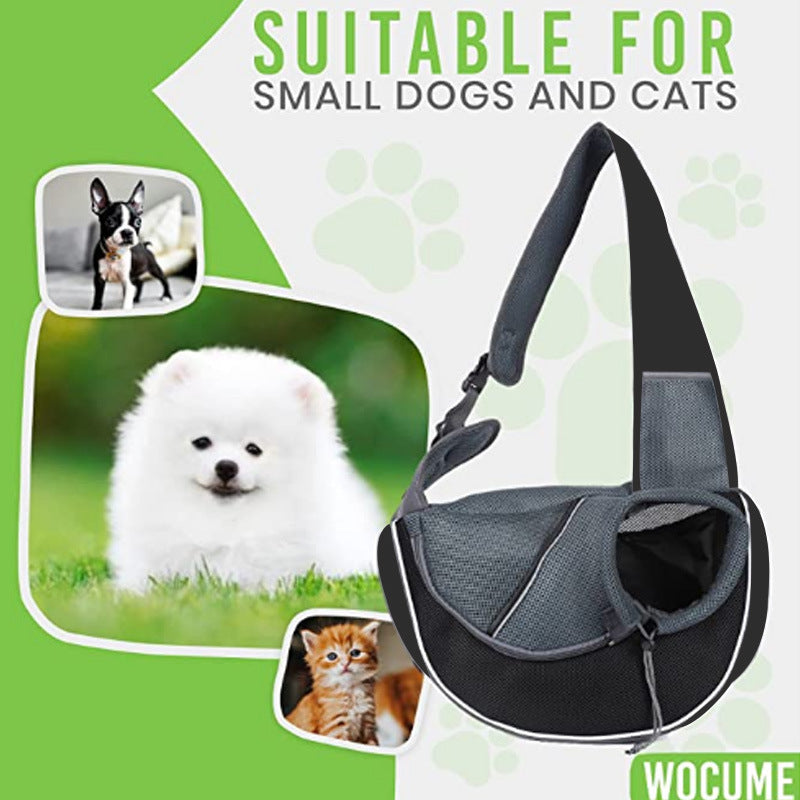 Breathable Pet Carrier Bag — Oxford, 5 Colors, S & M